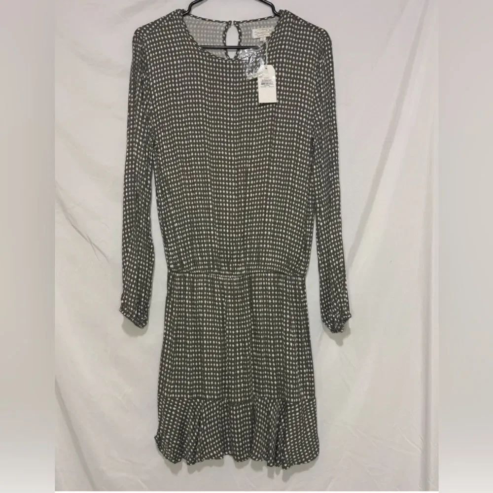 Mud Pie Fina Flounce Dress Size S